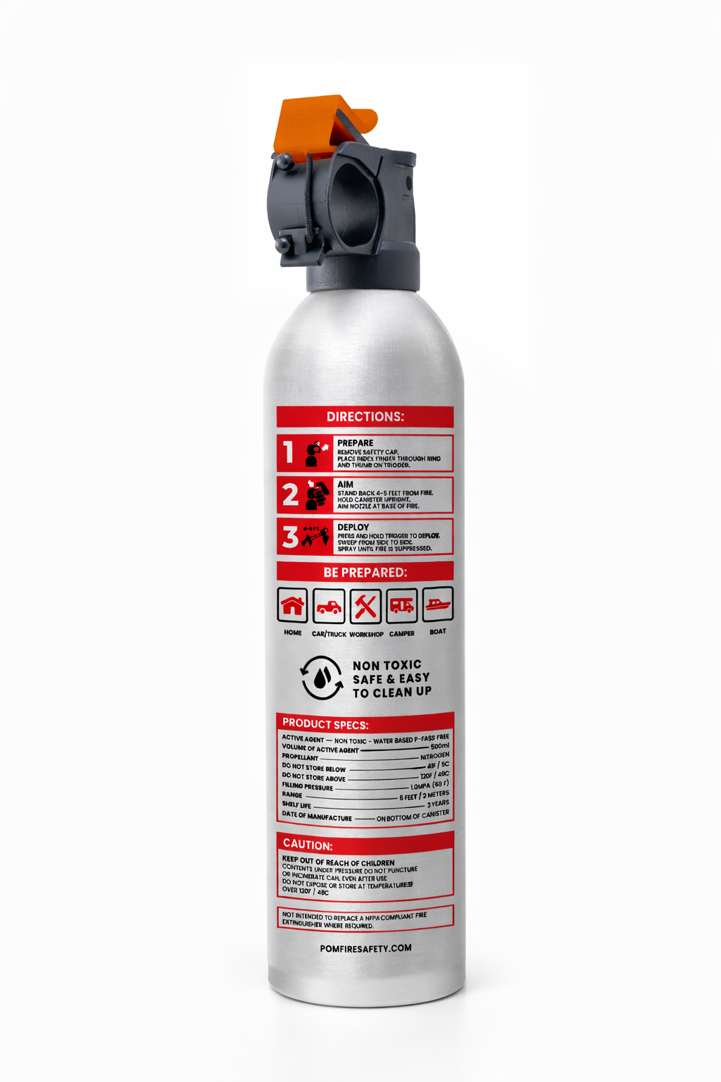 POM Fire Spray — Everyday Protection